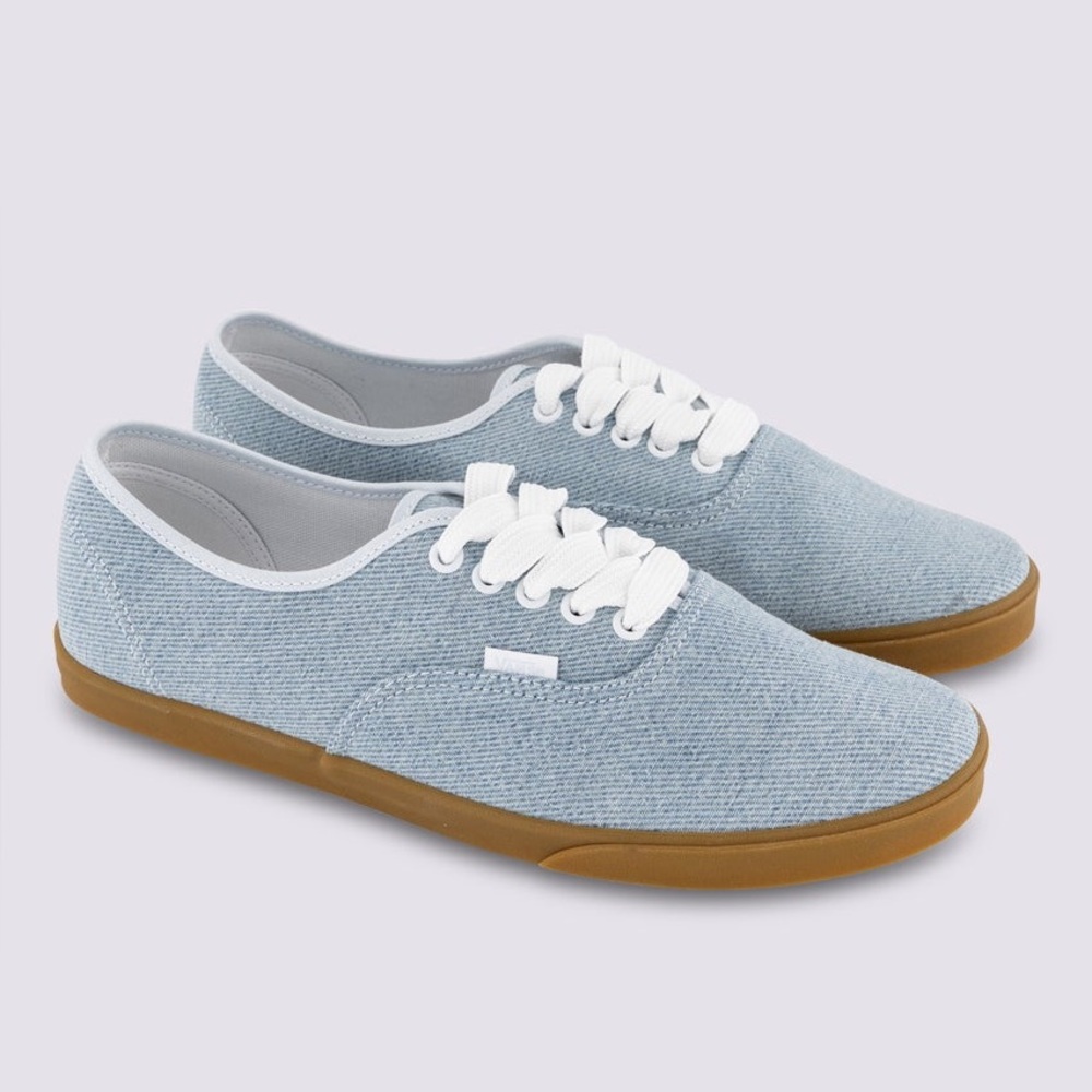 NW/OT VANS AUTHENTIC LOWPRO
Size: 9 Woman’s/ Men’s 7.5
Color: DENIM BABY BLUE